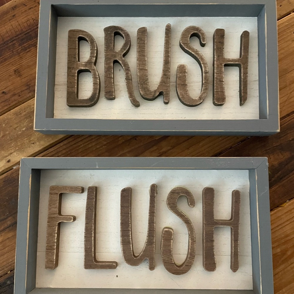 Hobby Lobby - Flush and Brush Wall Decor
